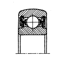 Подшипник K6206.2RS (1580206) (MTM)