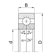 Подшипник QJ228M (176228Л)